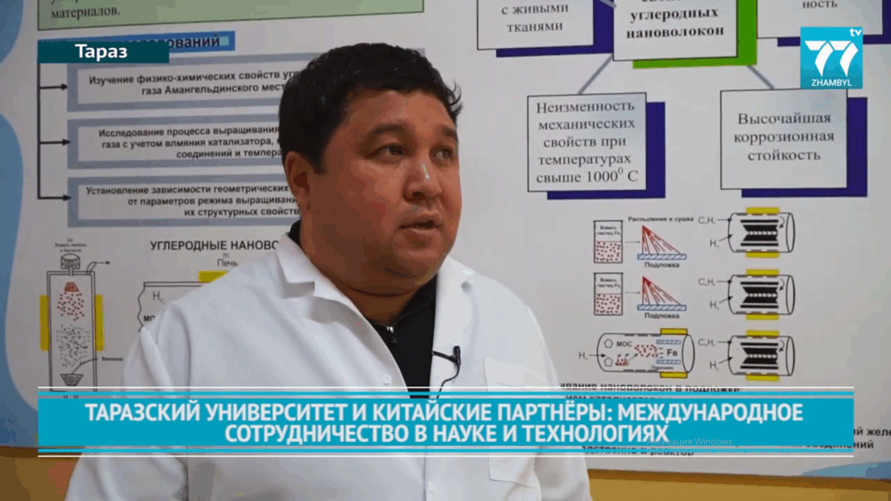 ТАРАЗСКИЙ УНИВЕРСИТЕТ И КИТАЙСКИЕ ПАРТНЁРЫ:   МЕЖДУНАРОДНОЕ  СОТРУДНИЧЕСТВО В НАУКЕ И ТЕХНОЛОГИЯХ